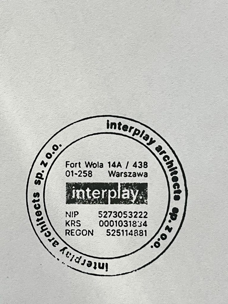 Foundation – Interplay Architects Sp. z o.o.